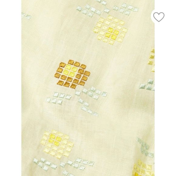 Innika Choo Hans Embroidered Linen Mini Smock Dress Tunic New 2 OS - Picture 5 of 16